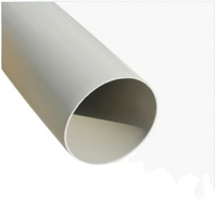 Tuyau d'irrigation blanc en PVC de 15mm pour le transport des eaux usées, bonne vente