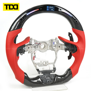 Volante de Fibra de Carbono LED Real de Fábrica TDD, Compatible con Lexus IS RC NX ISF CT, Hecho a Medida - Product Image 2