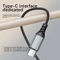 Auriculares Intrauditivos con Cable OEM, Cancelación Activa de Ruido (ANC), Micrófono, Control de Volumen, Resistentes al Agua IPX-4, Tipo C, Metal y Silicona