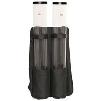 Distributeur de bière portable en plastique noir pour grossistes, sac à dos distributeur de thé portable et facile à transporter
