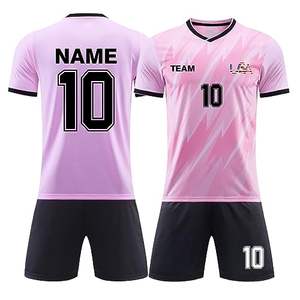 <span class=keywords><strong>Camiseta</strong></span> de Fútbol de Alta Calidad 2526, 100% Poliéster, Conjuntos de Entrenamiento de Fútbol de Secado Rápido para Hombres, Mujeres y Niños - Product Image 3