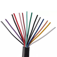 Cable de Señal Multifilar Blindado de 22 AWG, 4 y 6 Núcleos, para Sistemas de Seguridad CCTV y Alarmas
