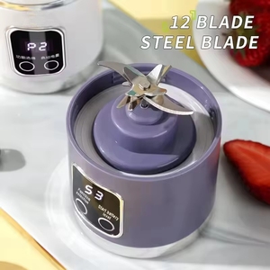 Mélangeur USB Rechargeable personnel portable avec 12 lames Tasse de mixage automatique pour smoothie aux fruits - Product Image 6