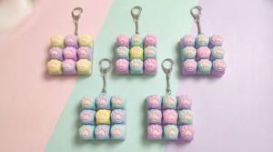 Cross-border Explosive Transparent Key Decompression Key Pendant Fingertip <b>Press</b> Luminous Toy Fingertip <b>Button</b> Toy - Product Image 5