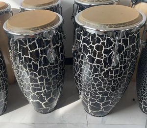 Tambours Conga 10 + 11 pouces avec processus de <span class=keywords><strong>dessin</strong></span> plusieurs couleurs électrolytiques avec logos personnalisés BOIS DE BOULEAU - Product Image 1