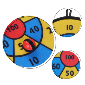 12 pollici in tessuto <span class=keywords><strong>per</strong></span> <span class=keywords><strong>bambini</strong></span> freccette <span class=keywords><strong>con</strong></span> palline appiccicose Sport interattivi gioco <span class=keywords><strong>per</strong></span> <span class=keywords><strong>bambini</strong></span> - Product Image 3