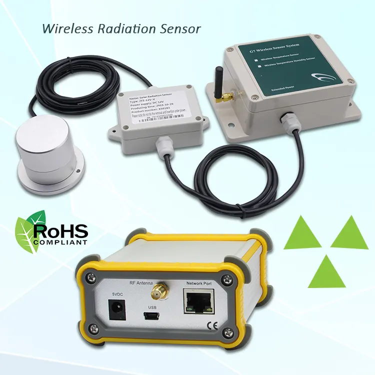 lora Solar Radiation Sensor wireless controller Smart device industrial wireless radiation sensor