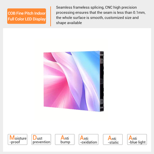 La publicité d'intérieur sans couture de supermarché de l'affichage menée par COB intelligent de Digital P1.56mm - Product Image 4