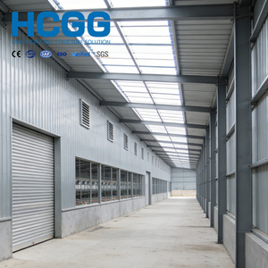 Edificio Prefabricado de Acero para Ganadería, Estructura Espacial, Establos para Vacas, Construcción con Vigas en H - Product Image 1