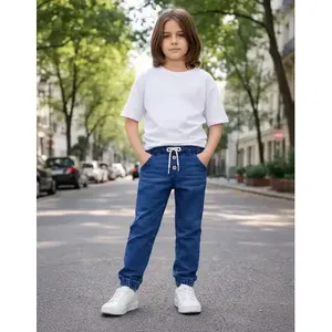 กางเกงยีนส์เด็กทรงฮาเร็มเอวกลาง ยี่ห้อ Adrenaline Boys รุ่น Stretch Jogger ผ้าเดนิมระบายอากาศได้ดี - Product Image 4