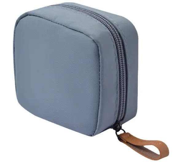 New portable portable multi-purpose holding mini compact makeup bag mouth red envelope sanitary napkin storage bag