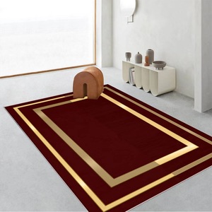 <span class=keywords><strong>Tapis</strong></span> de protection de sol en velours cristal, minimaliste, géométrique, facile à nettoyer, résistant à l'usure, lavable, antidérapant, <span class=keywords><strong>tapis</strong></span> lourd - Product Image 2