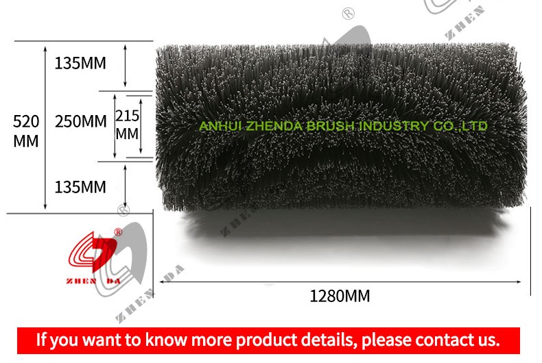 Dulevo 3000 Moplen Road Sweeper Broom PP Material