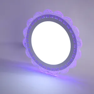 Sản Phẩm Mới 3 Màu Sắc Trong Một Vuông Vòng 6W 9W 16W 24W Trần Lõm Chất Lượng Cao Bán Buôn New Arrival <span class=keywords><strong>LED</strong></span> Ánh Sáng Bảng Điều Chỉnh - Product Image 1