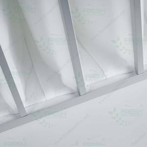 Op Maat Gemaakte Industrie Airconditioning Katoen Medium Pocket <span class=keywords><strong>Filter</strong></span> F7 Herbruikbaar Nieuw Milieuvriendelijk - Product Image 2