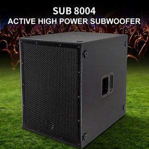 Subwoofer puissant de 18 pouces ODM OEM SUB 8004, haut-parleur de basses à basse fréquence, DSP contrôlé, actif, 18 pouces, enceintes professionnelles - Product Image 2