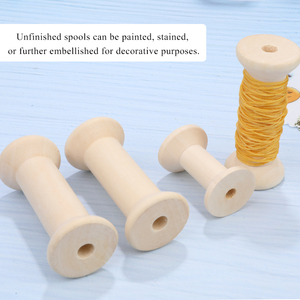Accesorios <span class=keywords><strong>de</strong></span> costura, carrete <span class=keywords><strong>de</strong></span> <span class=keywords><strong>madera</strong></span>, estante <span class=keywords><strong>de</strong></span> hilo artesanal, Manual, bobina <span class=keywords><strong>de</strong></span> <span class=keywords><strong>madera</strong></span> - Product Image 5