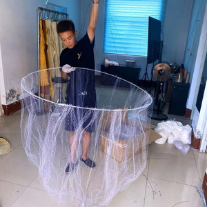 <span class=keywords><strong>Filet</strong></span> à cerceau <span class=keywords><strong>de</strong></span> style américain pour la pêche en mer, <span class=keywords><strong>filet</strong></span> pliable pour la pêche au quai avec corde, filets à cerceau <span class=keywords><strong>de</strong></span> crabe - Product Image 4