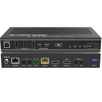 Transmetteur-récepteur vidéo 8K HDMI2.1 HDCP2.3 48G HDR SDVoE sur fibre pour système de cinéma maison