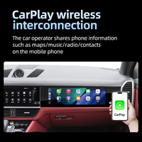 Écran côté passager, autoradio, autoradio Android, écran Carplay, lecteur DVD de voiture, Android Auto, Porsche Cayenne Panamera 18-26