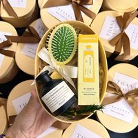 Coffret Cadeau de Bienvenue pour Grande Ouverture, Célébration d'Anniversaire, Fin d'Année – Ensemble Cadeau en Papier Personnalisé Haut de Gamme avec Impression Sérigraphique Tendance