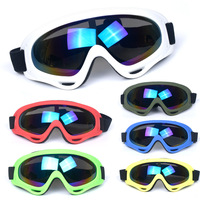 Lunettes de moto en gros d'usine, verres miroir, protection anti-vent, OEM