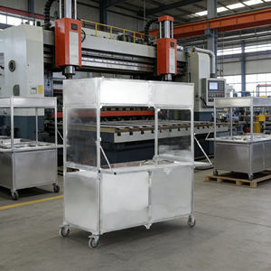 Carrito de Comida Plegable de Acero Inoxidable con 4 Ruedas, Garantía de 2 Años, Resistente a la Oxidación, para Exteriores, Helados, Café, Hot Dogs, Dulces - Product Image 3