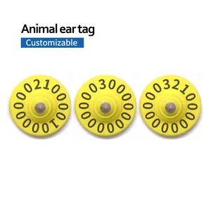 HED-ET129 cattl ear tag ear tag for animals small size ear tag