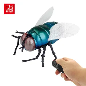 Mainan inframerah remote control, mainan HW inframerah, pengendali jarak jauh, lalat, model simulasi wacky, serangga, hewan peliharaan untuk anak-anak dan dewasa