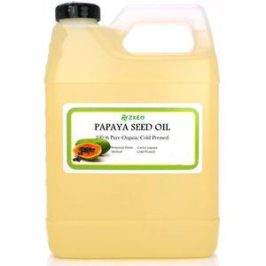 Aceite de Semilla de <span class=keywords><strong>Papaya</strong></span> Orgánico Natural Prensado en Frío al por Mayor, Aceite Corporal de <span class=keywords><strong>Papaya</strong></span> para Masajes, Cuidado de la Piel y el Cabello, Aceite de <span class=keywords><strong>Papaya</strong></span> 100% Puro - Product Image 1