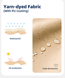 Sombrilla Romana Personalizada para Exteriores, Impermeable, Tipo Cantilever, para Jardín, Playa, <span class=keywords><strong>Patio</strong></span>, Parasol de 3m*3m - Product Image 3
