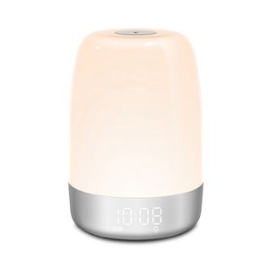 RGB Sunrise <span class=keywords><strong>Reloj</strong></span> despertador Luz <span class=keywords><strong>de</strong></span> despertador con Sunrise Lámpara <span class=keywords><strong>de</strong></span> noche colorida Sunset Night Light FM radio <span class=keywords><strong>reloj</strong></span> Luces naturales - Product Image 2