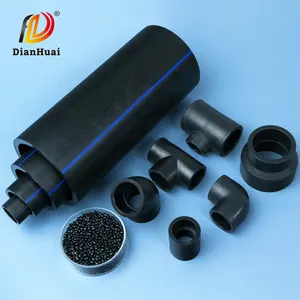 Dianhuai厂家直销PE HDPE管道用燃气给水管及管件