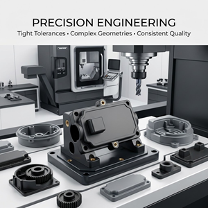 Custom Precision CNC <b>Plastic</b> <b>Moulding</b> Tooling Made in Vietnam Household Products OEM ODM Supplier Factory Direct Wholesale Maker - Product Image 3