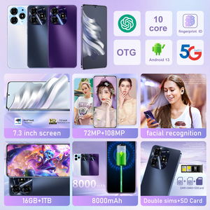 Ponsel pintar android Tecno spark 20 pro 5g, ponsel pintar android 2 sim, kamera keamanan tidak terkunci, ponsel baru dengan google play - Product Image 4