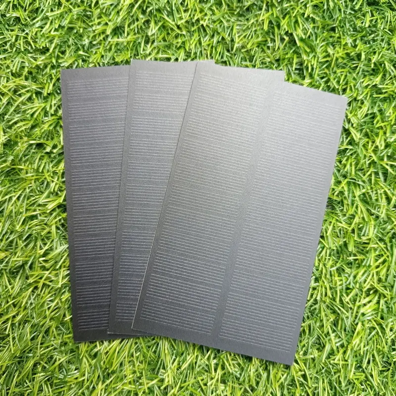 Panel surya kristal siang hari luar ruangan Panel surya Mini plak Solaire 5v Panel surya monokristalin untuk kit pendidikan 5.5v 1.5 w