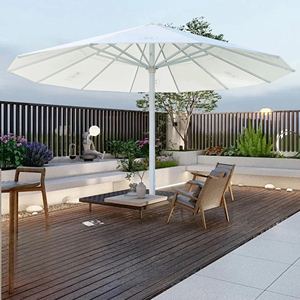 Meuble de jardin, sombra de playa, vela, cabaña, tienda de playa, paraguas recto verde, paraguas de 3 dimensiones, salón de jardin, paraguas de dos pliegues - Product Image 1
