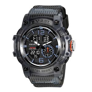 SMAEL – <span class=keywords><strong>montre</strong></span> de sport pour homme, résistante à l'eau, couleur <span class=keywords><strong>camouflage</strong></span>, 8007 - Product Image 2