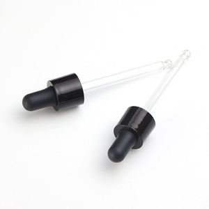 24/410 Luxury <b>Dropper</b> Cap Black Plastic Non-Spill Cap for Essential Oil <b>Dropper</b> <b>Bottle</b> - Product Image 3