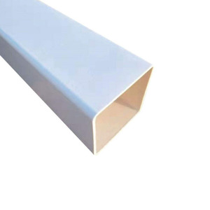 Tùy chỉnh hình chữ nhật và hình vuông nhựa vuông <span class=keywords><strong>PVC</strong></span> Ống - Product Image 1