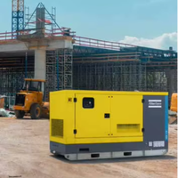 Générateur diesel silencieux Atlas Copco QES9, 60 dB(A) à 7 m, pour les télécommunications et la sauvegarde commerciale
