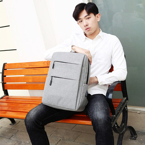 <b>Backpack</b> Laptop 15.6 Inch With Usb Port Business Travel Men's Casual <b>Waterproof</b> Solid Color - Product Image 3