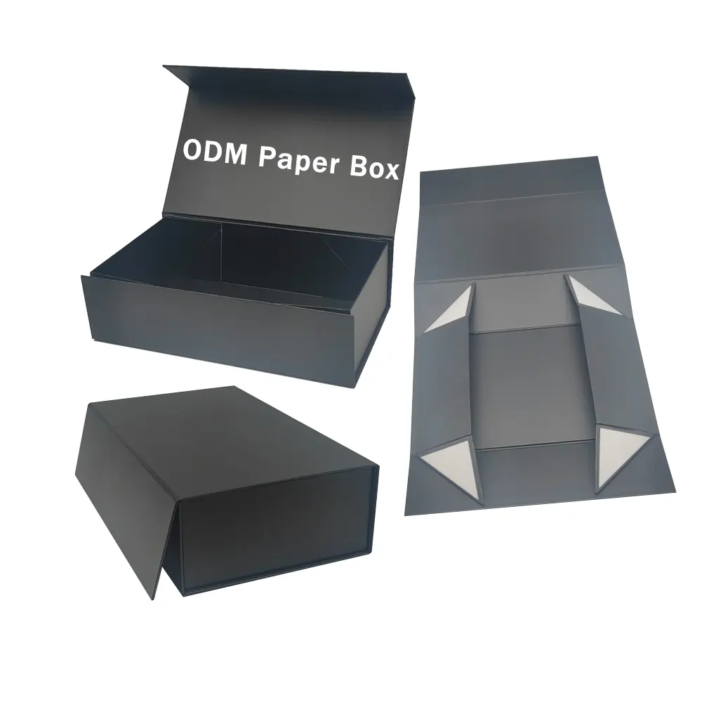 Customized Packaging And Logo Printing Design Paper Luxury Flower Gift Box Cardboard Folding Packaging Boxes With Ribbon