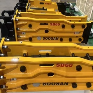 Soosan SB60 Rompedor Hidráulico de Tipo Superior, PRODUCTO PRINCIPAL, SUMINISTRO DIRECTO DE FÁBRICA, UN AÑO DE GARANTÍA, CARACTERÍSTICAS ESTÁNDAR INCLUIDAS - Product Image 5
