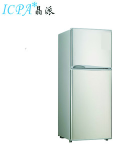 Réfrigérateur américain à double porte 112L, congélateur supérieur, usage domestique et commercial, vente en gros, directement de l'usine OEM - Product Image 4