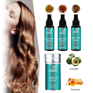 Kit de perruque de marque privée outils d'extension de cheveux colle en aérosol pour perruque <span class=keywords><strong>avant</strong></span> en dentelle adhésif imperméable à forte tenue colle de dentelle parfumée - Product Image 2