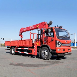 Factory Direct DFAC 8 Ton Truck <b>Crane</b> Loader Dongfeng 4x2 Telescopic Arm <b>Cranes</b> Truck for Sale - Product Image 6