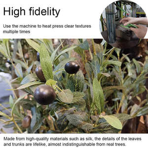 Искусственное оливковое дерево высокого качества для внутреннего и наружного декора искусственное оливковое дерево с горшком для домашнего офиса - Product Image 2