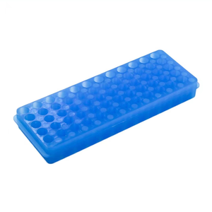 Suporte para personalização de dois racks de tubos de ensaio de microcentrífuga PCR de laboratório dupla face com 60 poços - Product Image 4