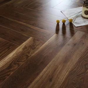Melhor Preço <span class=keywords><strong>Euro</strong></span> Clique 12mm Ac5 Herringbone Red Beech Piso Laminado - Product Image 5